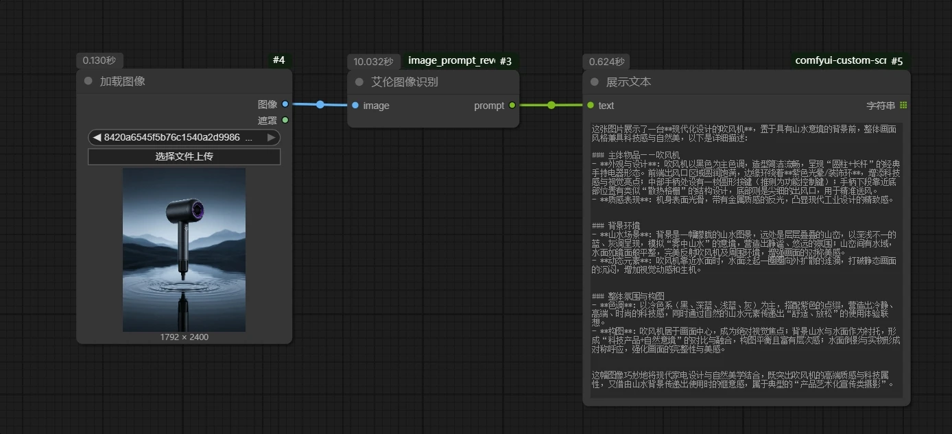 ComfyUI插件-艾伦图像识别插件Allen_Image_Recognition